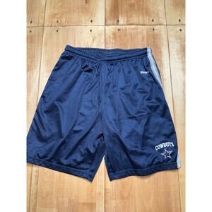 Reebok Dallas Cowboys NFL Team Apparel Men's Mesh Athletic‎ Shorts L G